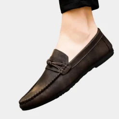 Schoenen Heren*Leandro - Zomerse Herenloafers met Ronde Neus