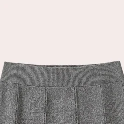 Broeken & Rokken Dames*LECEA - Comfortabele Zomerrok voor Dames Grijs