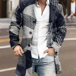 Jassen Heren*LENNART - Modieuze Winterjas voor Heren