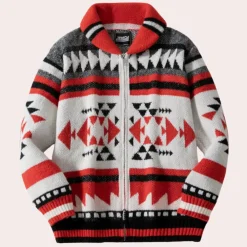 Truien & Vesten Heren*Lenni - Stijlvol zomer vest voor heren Rood