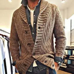 Truien & Vesten Heren|Jassen Heren*LEONARD - Lente/Zomer Vest Jas