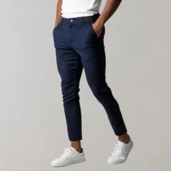 Broeken Heren*Leonardo - Zomerse chino broek voor heren