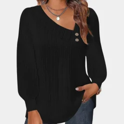 Blazers & Blouses Dames*Leonie - Stijlvolle damesblouse voor de zomer