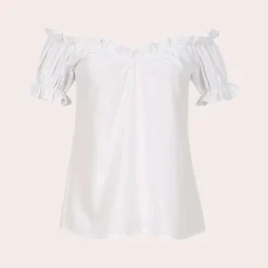 Jurken & Jumpsuits Dames*Leonor - Luxe Beierse Zomerjurk voor dames Khaki