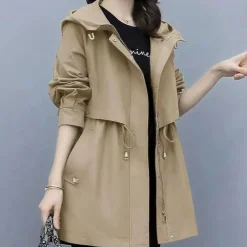 Jassen Dames*LEONTINA - Luxe Capuchonjas voor Dames