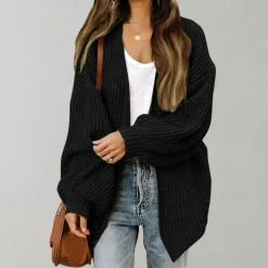 Truien & Vesten Dames*Leppa - Casual gebreid damesvest voor de zomer