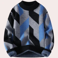Truien & Vesten Heren*Leroux - Stijlvolle gebreide casual herensweater voor de zomer