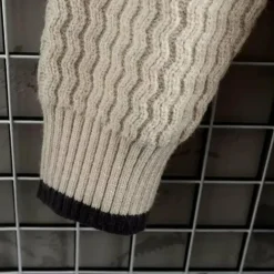 Jassen Heren*LEROY - Zachte en grof gebreide zomerse trui