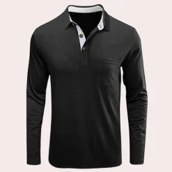 Shirts Heren*Leutrim - Comfortabel herenpoloshirt voor de zomer