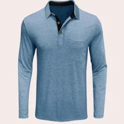 Shirts Heren*Leutrim - Comfortabel herenpoloshirt voor de zomer
