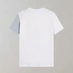 Shirts Heren*Lex - Casual kleurenblok t-shirt voor heren, perfect voor de zomer
