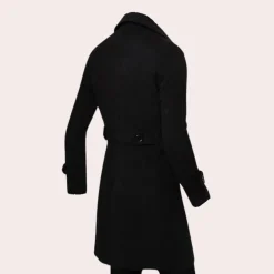 Jassen Heren*Lichte zomer trenchcoat voor heren met twee rijen knopen