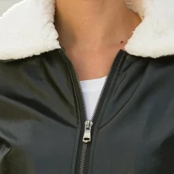 Jassen Dames*LILLIE - Stijlvolle zomerjas voor vrouwen Zwart