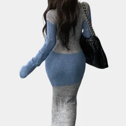 Jurken & Jumpsuits Dames*LILLY - Zomerse Klassieke Jurk voor Dames Grijs