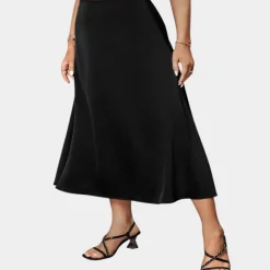 Broeken & Rokken Dames*LILYANNA - Zomerse Casual Rok voor Dames Zwart