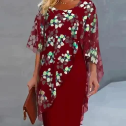 Jurken & Jumpsuits Dames*Linnea - Elegante zomer bloemenjurk voor dames