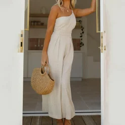 Jurken & Jumpsuits Dames*LINNEA - Stijlvolle ééndelige zomerjumpsuit