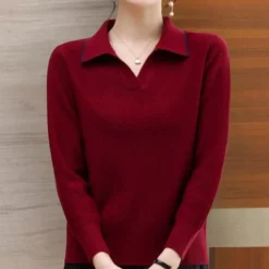 Truien & Vesten Dames*Liviya - Dames Elegante Zomerkraagtrui