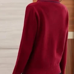 Truien & Vesten Dames*Liviya - Dames Elegante Zomerkraagtrui