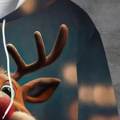 Truien & Vesten Heren*LOBO - Geraffineerd Zomers Sweatshirt voor Heren Marineblauw