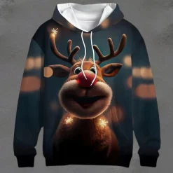 Truien & Vesten Heren*LOBO - Geraffineerd Zomers Sweatshirt voor Heren Marineblauw