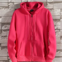 Truien & Vesten Heren*Lorand - Comfortabele Zomer Hoodie met rits voor heren