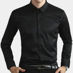 Shirts Heren*Lorenzo - Heren Ultra-Flex Zomer Overhemd