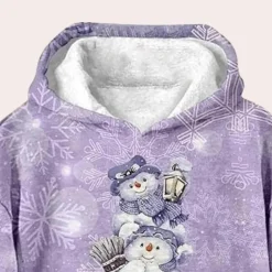 Jassen Dames*LOTTIE - Elegante Zomerhoodie voor Dames Paars