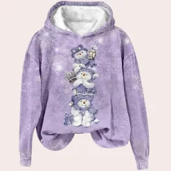 Jassen Dames*LOTTIE - Elegante Zomerhoodie voor Dames Paars