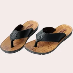 Schoenen Heren*Lowell - Leren zomerslipper voor heren