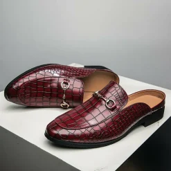 Schoenen Heren*LUCA - Stijlvolle zomerse loafers met open achterkant