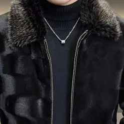 Jassen Heren*LUCAS - Veelzijdige Winterjas voor Heren Zwart