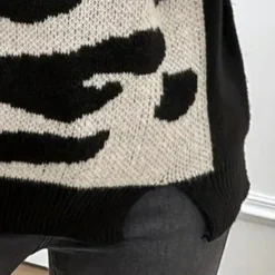 Truien & Vesten Dames*LUCI - Trendy Zomerse Trui voor Dames Zwart