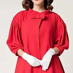 Jassen Dames*LUCIANA - Veelzijdige Jas voor Dames Rood