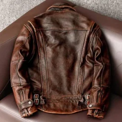 Jassen Heren*Lucka - Premium retro zomerjas voor heren Bruin