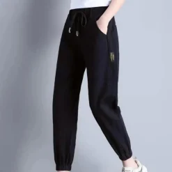 Broeken & Rokken Dames*Lucrezia - Casual damesjeans met verstelbaar koord voor de zomer