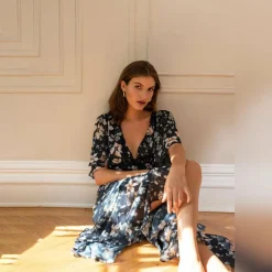 Jurken & Jumpsuits Dames*LUELLA - Dames casual zomerjurk Marineblauw