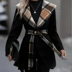 Jassen Dames*LUIZA - Comfortabele Zomerjas voor Dames Zwart