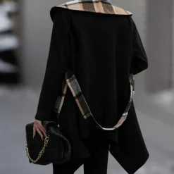 Jassen Dames*LUIZA - Comfortabele Zomerjas voor Dames Zwart