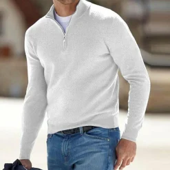 Truien & Vesten Heren*Luke - Heren zomer vest met rits