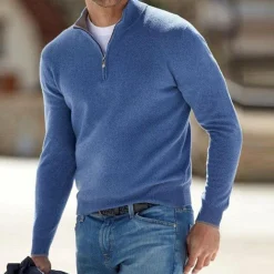 Truien & Vesten Heren*Luke - Heren zomer vest met rits