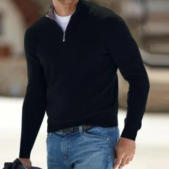 Truien & Vesten Heren*Luke - Heren zomer vest met rits