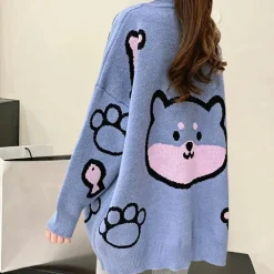 Truien & Vesten Dames*LUMI - Modieuze Zomertrui voor Dames Blauw