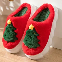 Damesschoenen*LUMINOSA - Modieuze Kerstpantoffels voor Dames