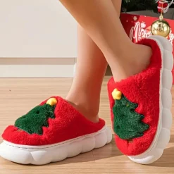 Damesschoenen*LUMINOSA - Modieuze Kerstpantoffels voor Dames