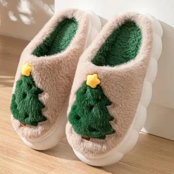 Damesschoenen*LUMINOSA - Modieuze Kerstpantoffels voor Dames