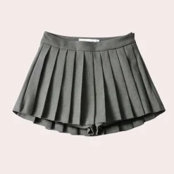 Broeken & Rokken Dames*Luna - Geplooide damesrok voor de zomer