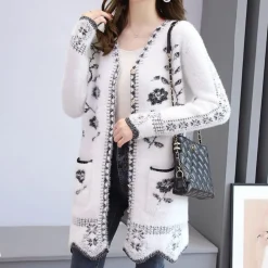 Truien & Vesten Dames*Lunaria - Zomers gebloemd damesvest