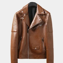 Jassen Heren*Lutz - Moderne bikerjas met ritssluiting voor heren - Perfect voor de zomer