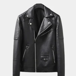 Jassen Heren*Lutz - Moderne bikerjas met ritssluiting voor heren - Perfect voor de zomer